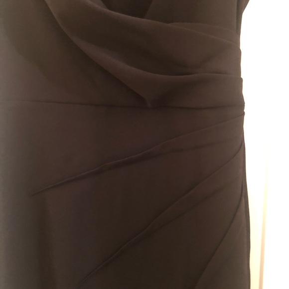 DKNY Black Ruched Sheath Dress - Picture 3 of 4